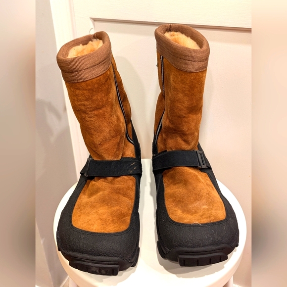 Cabela's Alaskan Guide Boots Shearling Lined Hunting Size 12 Like New - Picture 2 of 6